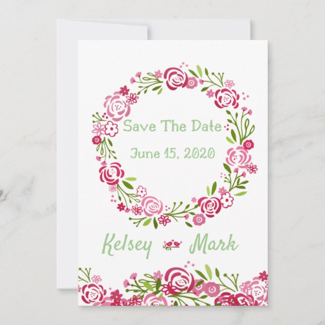 Fresh & Sweet Save The Date (Front)