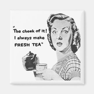 Fresh Tea Kitchen Magnet (Vintage Advertising)