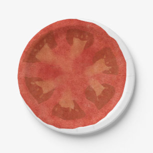 Fresh Tomato Salad Paper Plates