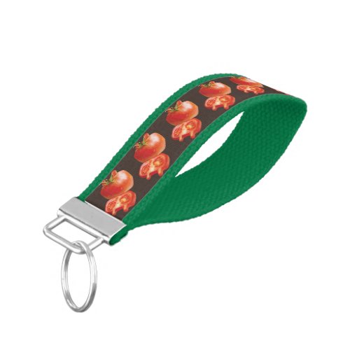 Fresh Tomato Wrist Keychain