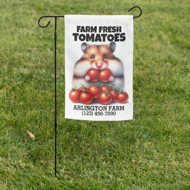 Fresh TOMATOES - SEE BACK GARDEN FLAG (In SItu)