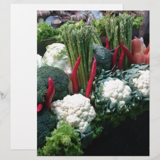 Fresh Vegetables (Front/Back)