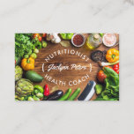 Fresh Vegetables Health Field Business Card