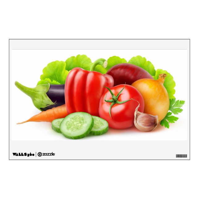 Fresh vegetables wall decal (Front)