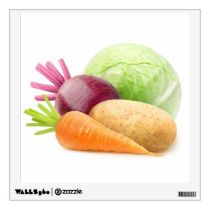Fresh vegetables wall sticker