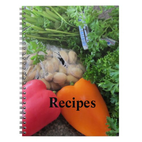 Fresh Veggies Notebook