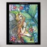 Fresh Water Mermaid Large Poster at Zazzle