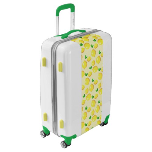 Fresh Yellow Lemons Luggage
