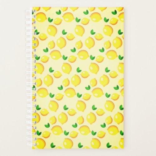 Fresh Yellow Lemons _ Planner