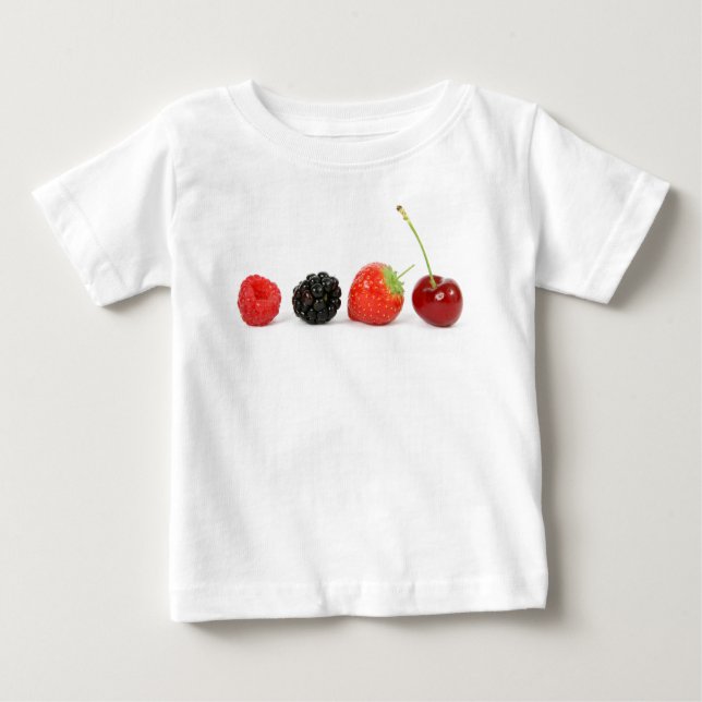 Fresh Yummy Berries Baby T-Shirt (Front)