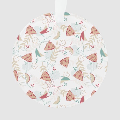  Freshly Baked Apple Pie Pattern Ornament