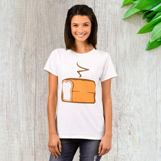 Freshly Baked Bread Loaf Warm Bakery T-Shirt (Creator Uploaded)