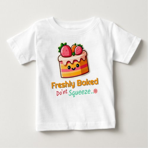 FRESHLY BAKED DONT SQUEEZE BABY T_Shirt