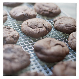 Freshly Baked Gluten-free Chocolate Cookies Tile