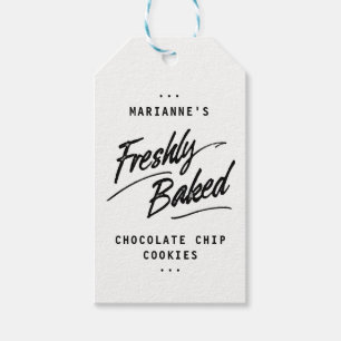 Freshly Baked Personalized Label Gift Tags