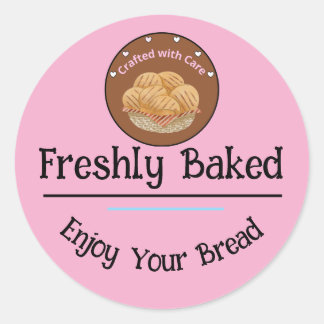 Freshly Baked Stickers for Bakeries