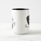 Freshly Brewed Coffee Personalized Mug (Center)