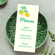 Freshly Engaged Yellow Green Lemon Bridal Shower