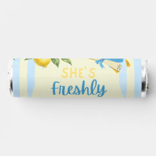 Freshly Graduated Blue Stripe Lemon Graduation Breath Savers® Mints