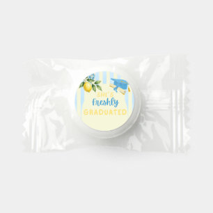 Freshly Graduated Blue Stripe Lemon Graduation Life Saver® Mints