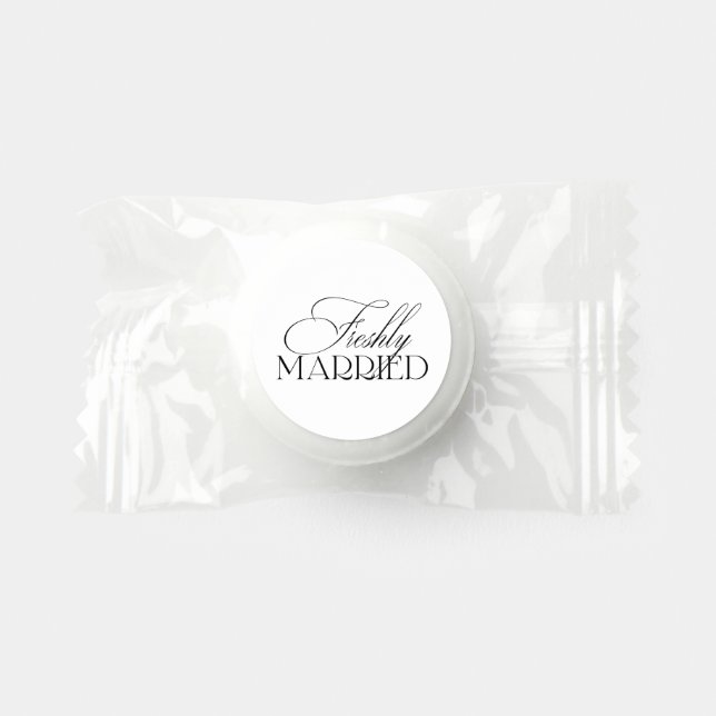 Freshly Married Wedding Life Saver® Mints (Front)