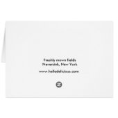 Freshly Mown Fields Cards (Back Horizontal)
