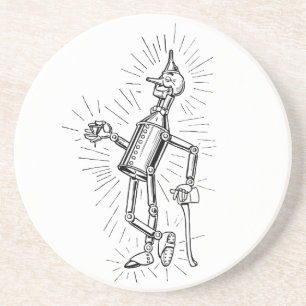 Freshly Oiled Tinman Sandstone Coaster