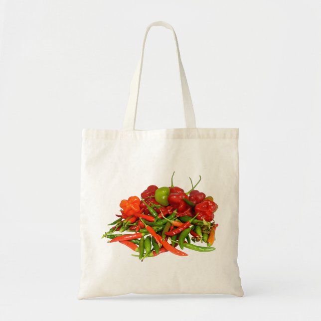 Freshly Picked Chillies Tote Bag (Front)