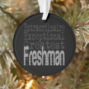 Freshman Extraordinaire Ornament