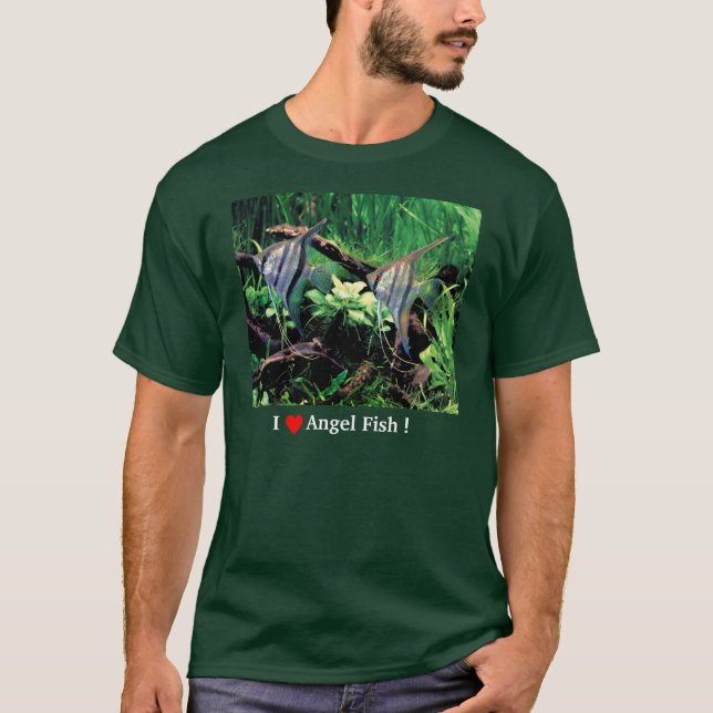 Freshwater Angel Fish T-Shirt (Front)