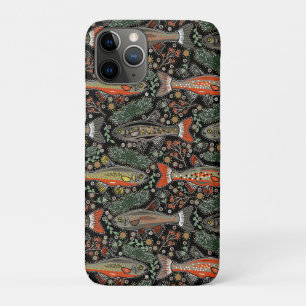 Freshwater Fish, Stylish Design, Trout, Fishing iPhone 11 Pro Case