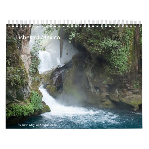 Freshwater Fishes of Mexico 2011 Calendar