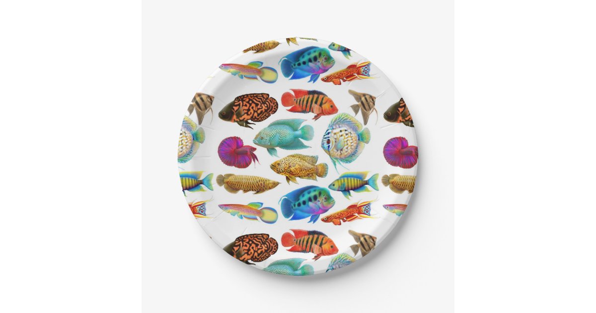 Fish Paper Plates 