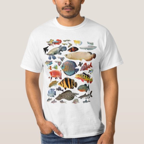 Freshwater Tropical fish T_Shirt