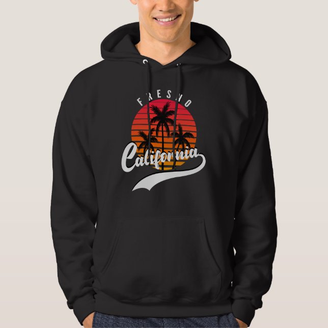 Fresno Black Hoodie (Front)