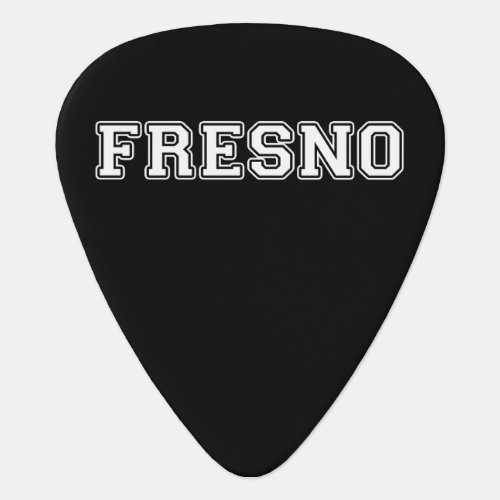 Fresno California Guitar Pick