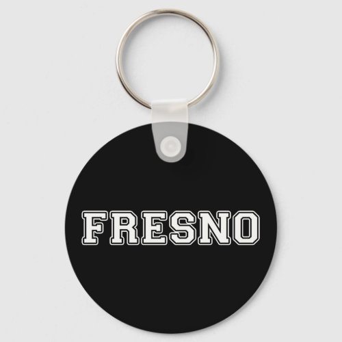 Fresno California Keychain