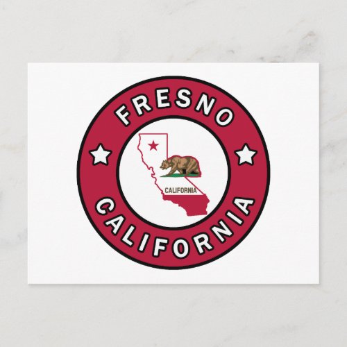Fresno California Postcard