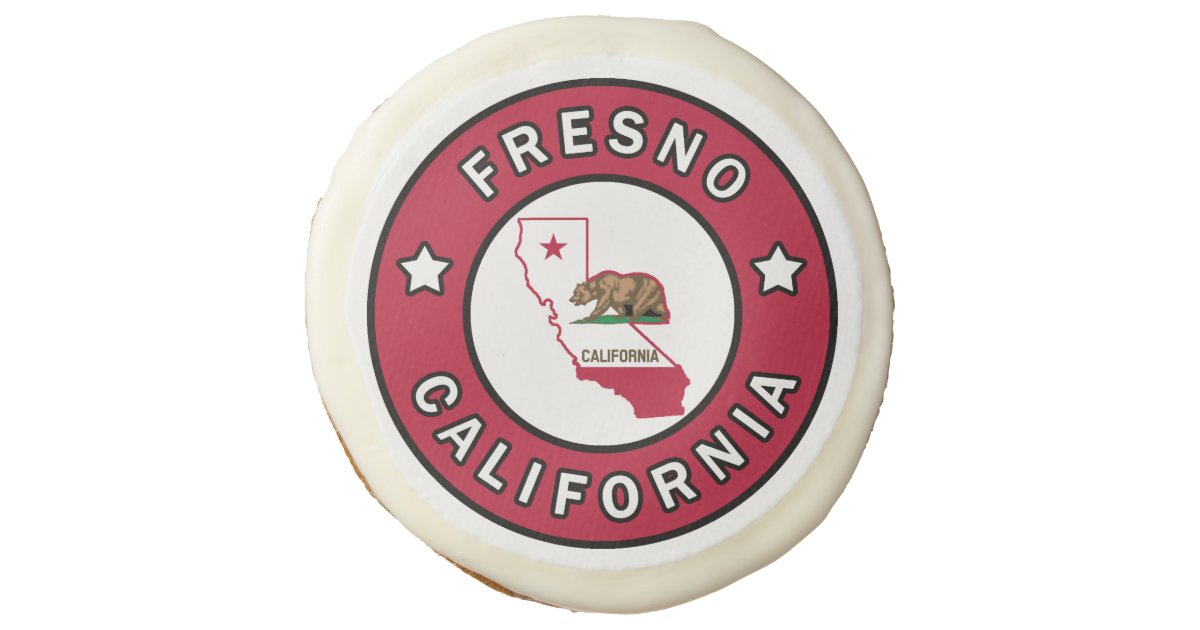 Fresno California Sugar Cookie Zazzle