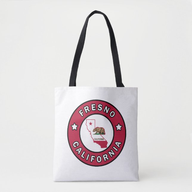 Fresno California Tote Bag (Front)