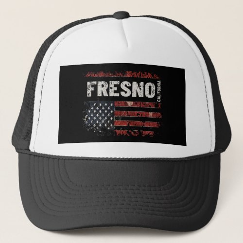 Fresno California Trucker Hat