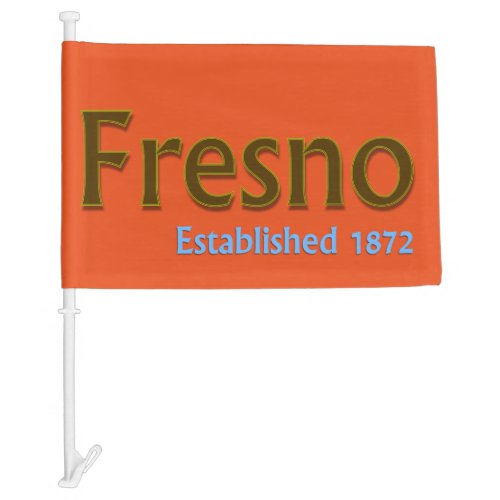 Fresno Car Flag