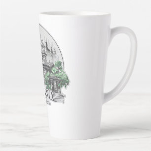 Fresno City California USA Latte Mug