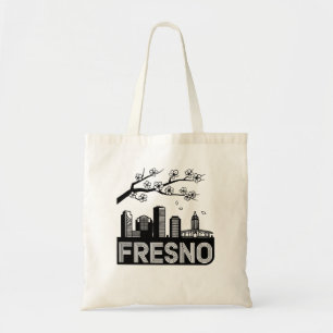 Fresno City California USA Tote Bag