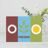 Fresno city flag (Standing Front)
