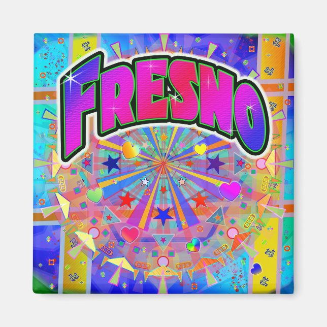 Fresno Cosmic Unity Magnet (Front)