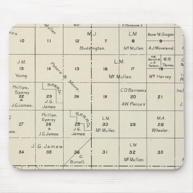 Fresno County, California 11 Mouse Pad (Front)