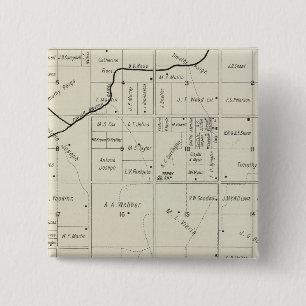 Fresno County, California 12 Button