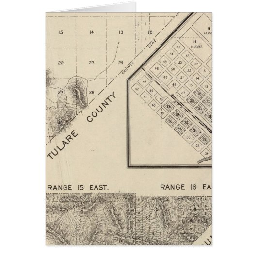 Fresno County, California 15 Cards (Front)
