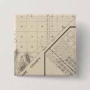 Fresno County, California 15 Pinback Button